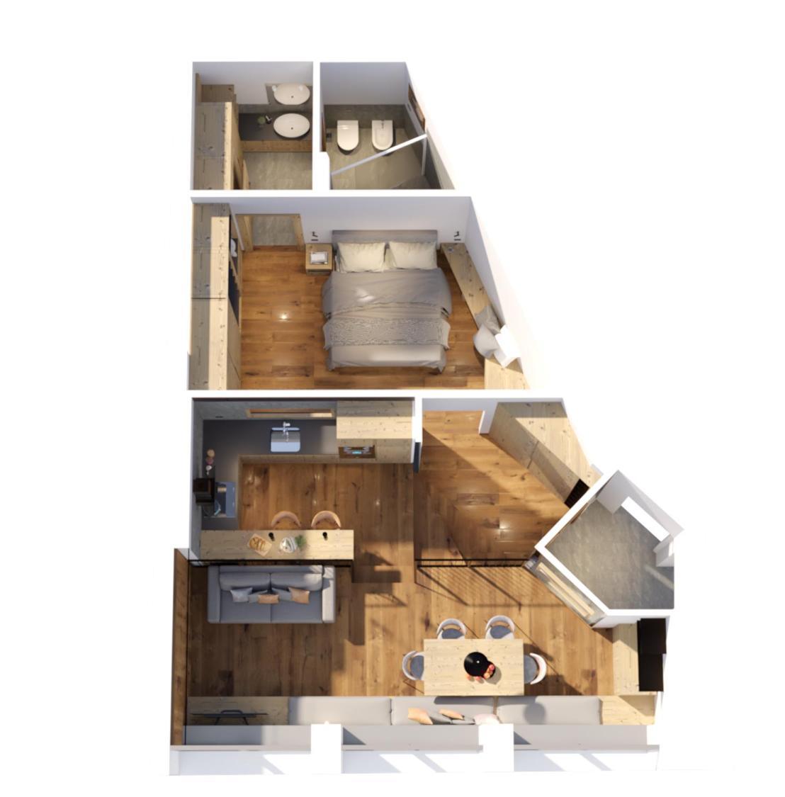 Apartmán Casa Lucia Isolaccia Exteriér fotografie